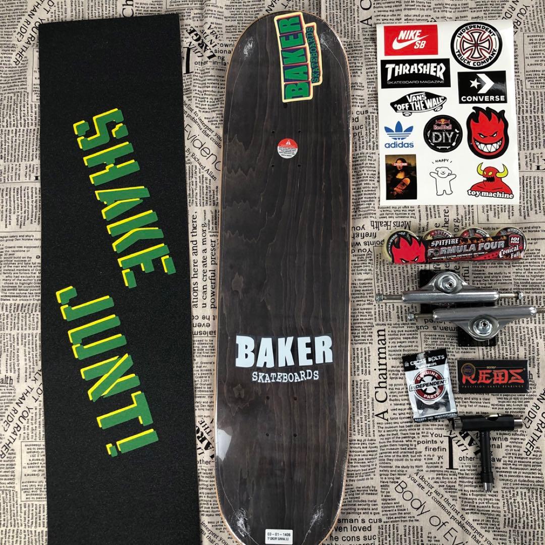 スケボー デッキデッキ セット 8.0 BAKER