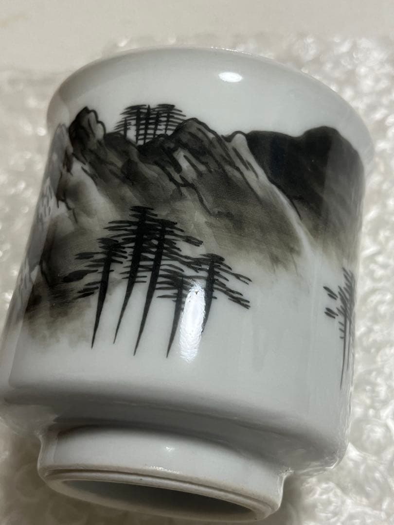 夫婦湯呑　茶碗　礫亭