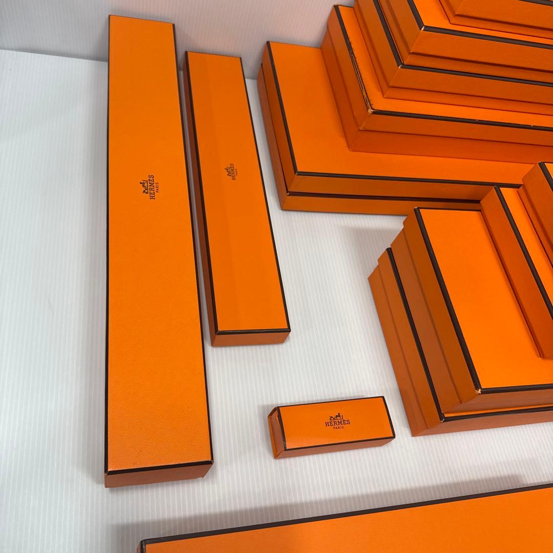 HERMES エルメス 超超大量 空箱 56個 まとめ売り オレンジボックス