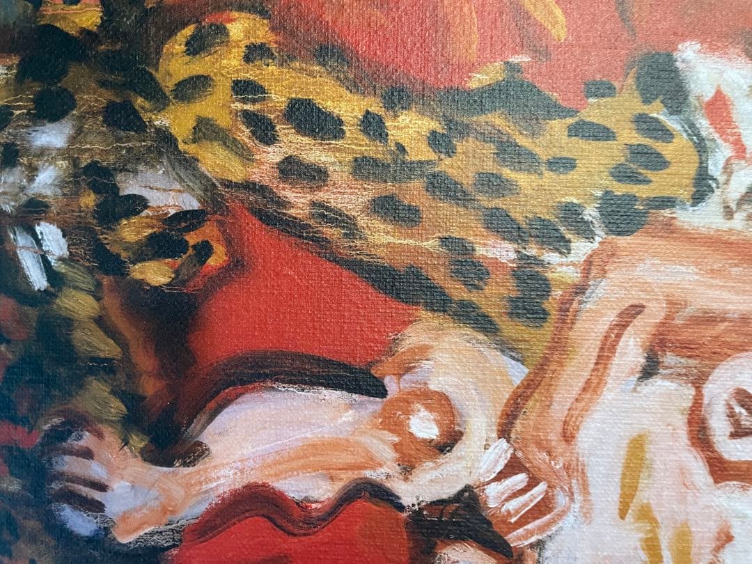 梅原龍三郎　裸婦　肉筆