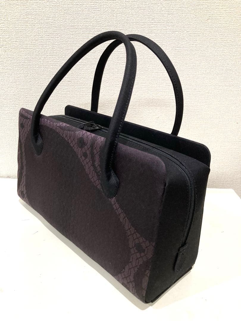 正絹経錦経錦(たてにしき)利休和装バッグ