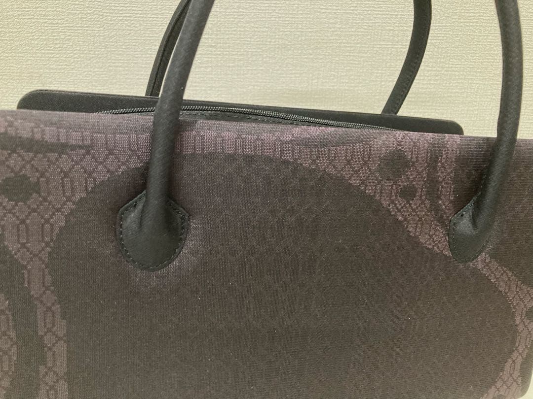 正絹経錦経錦(たてにしき)利休和装バッグ