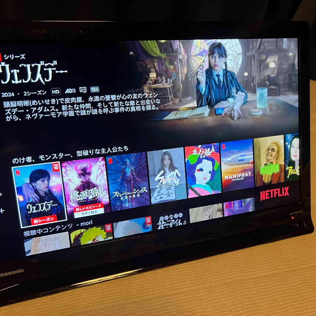 パナソニック プライベートビエラ 19V型 UN-19FB10HD ポータブル