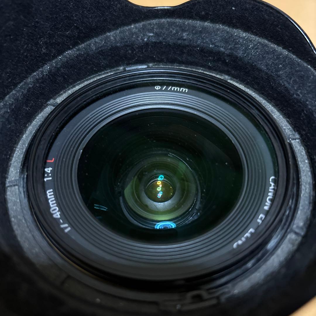 Canon EF 17-40mm 4 L USMズームレンズ