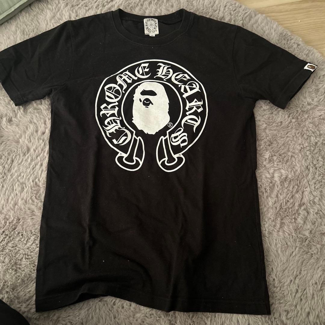 クロムハーツとエイプのコラボTシャツ