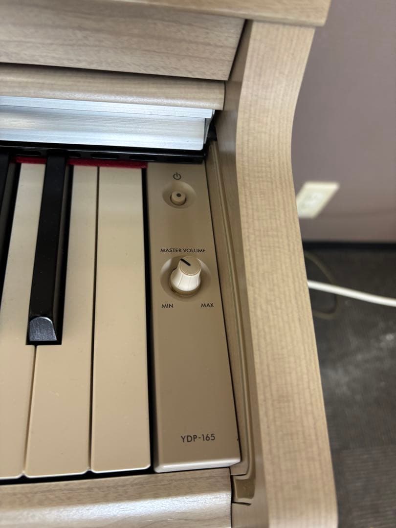 【美品】Yamaha YDP-165WA ウッド調 電子ピアノ　22年製