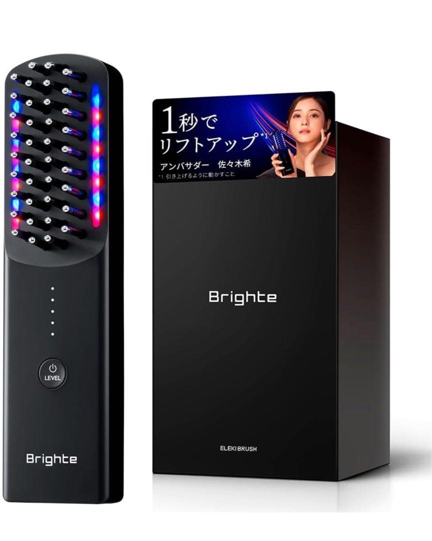 【美品】Brighte(ブライト)ELEKI LIFT美顔器ミスト&ジェルセット