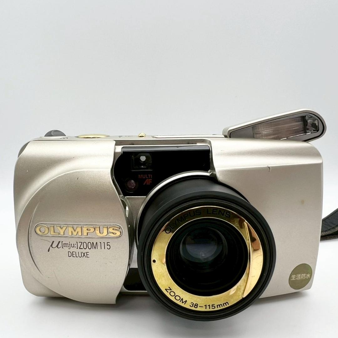 【完動 美品】OLYMPUS μ [mju:] ZOOM 115 DELUXE