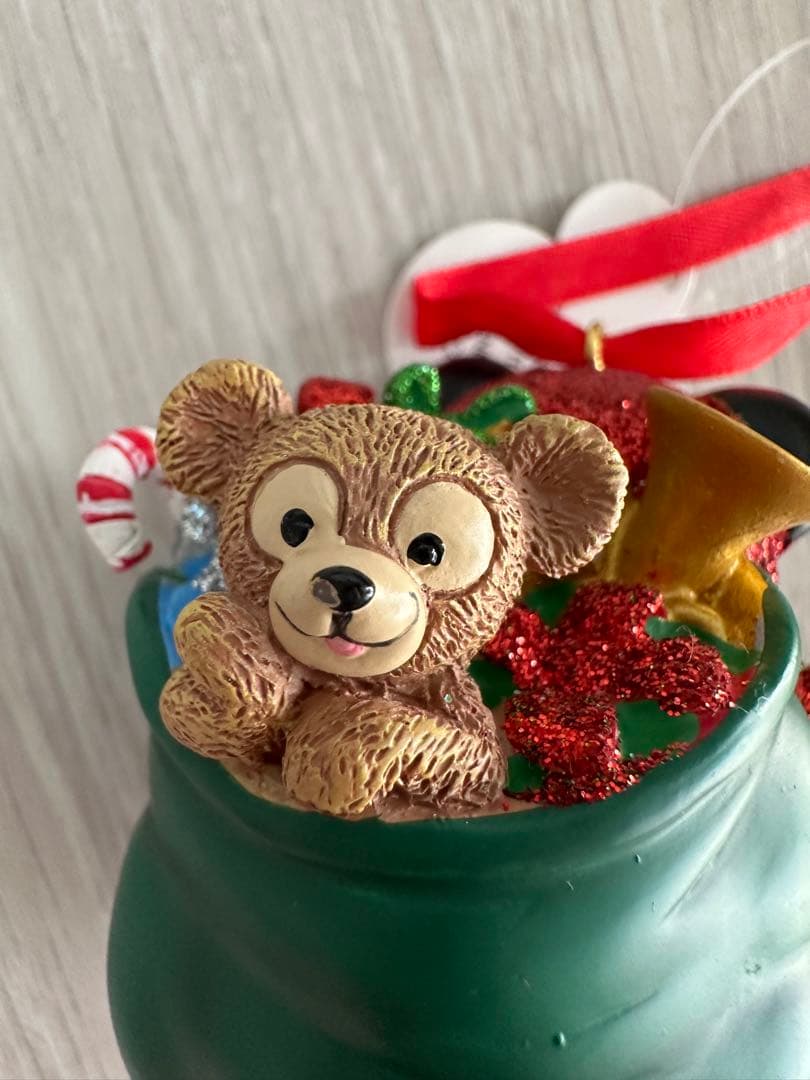 アメリカ購入ディズニー　クリスマス　オーナメント　ミッキーマウス　ダッフィー