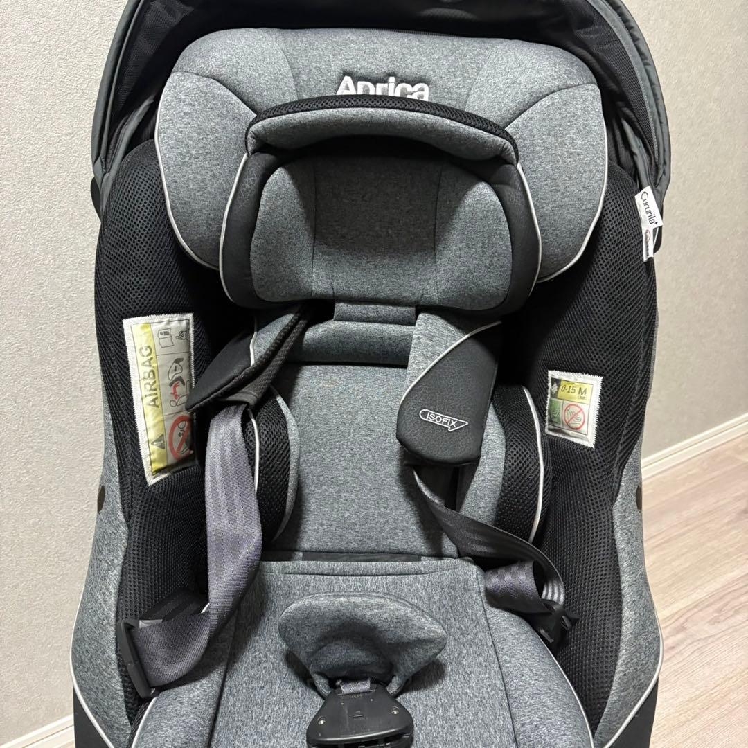 【美品】Aprica クルリラ プラス 360° セーフティAB ブラック