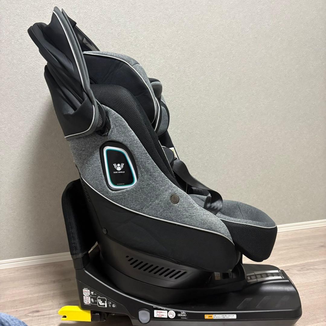 【美品】Aprica クルリラ プラス 360° セーフティAB ブラック