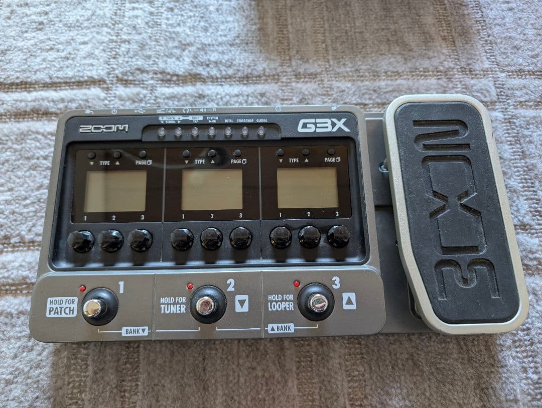 Zoom G3X マルチエフェクター 箱無し