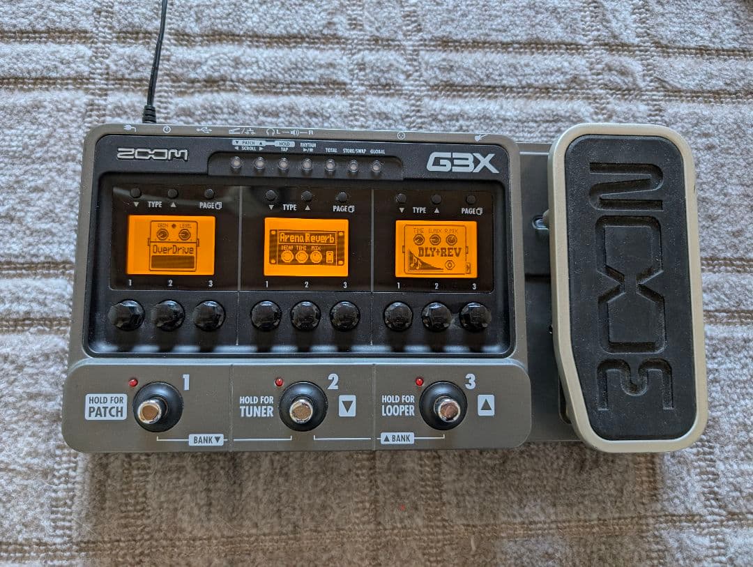 Zoom G3X マルチエフェクター 箱無し