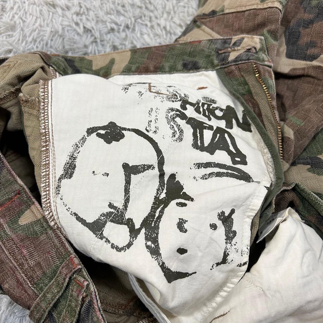 m6439【マリテフランソワジルボー】アーカイブ ミリタリーパンツ レースアップ