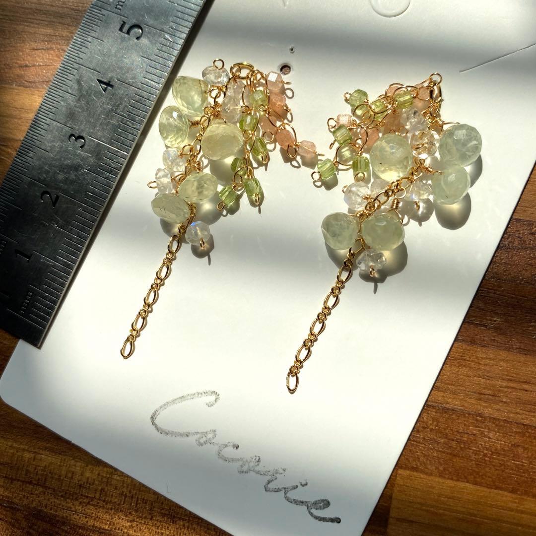 ペリオット様♡天然石チャーム