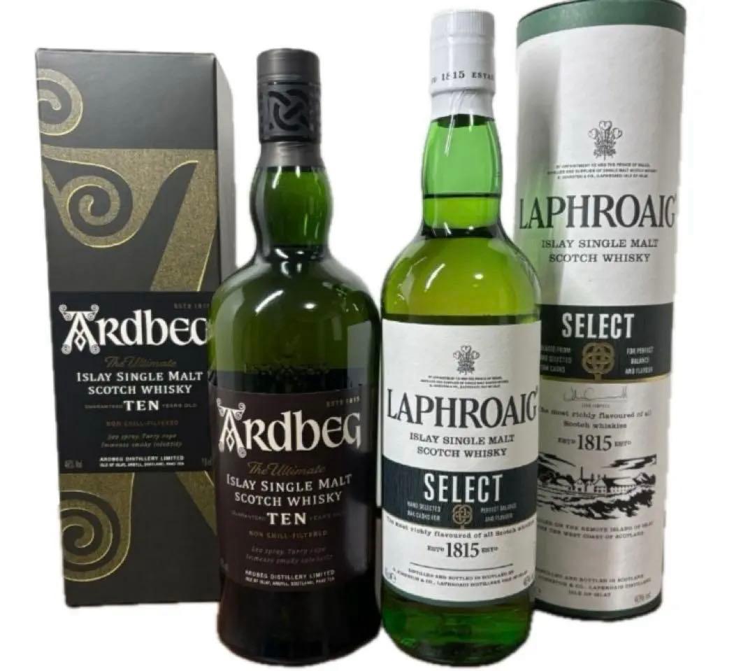 ラフロイグ セレクト　1本　　　　　　　　　　　　アードベッグ　10年　1本