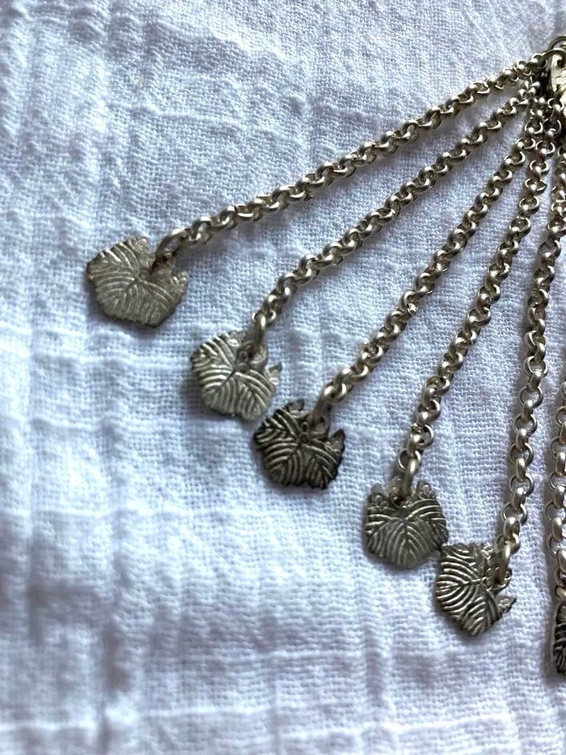 京都・アンティーク　舞妓さん　髪飾り・鏡　赤色の和柄小物セット