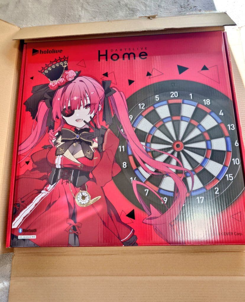 DARTSLIVE ホロコラボダーツボード 宝鐘マリンver(システムボイス付)