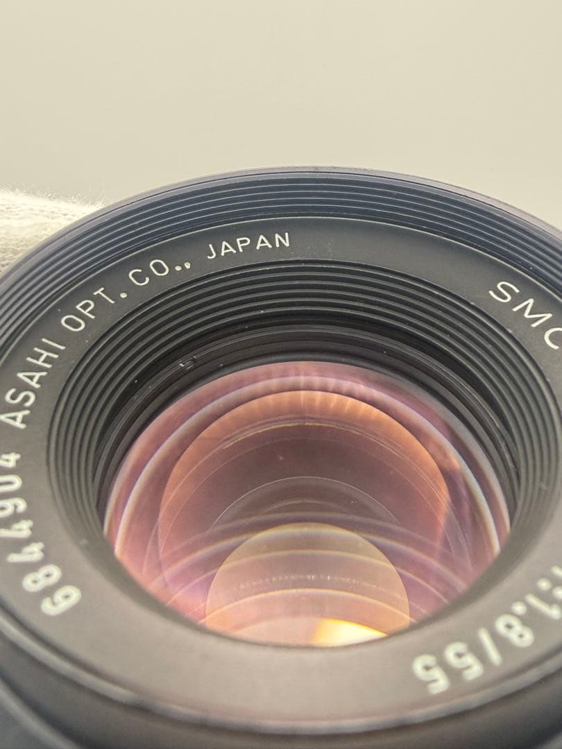 美フレア　SMC Takumar 55mm F1.8 レンズ