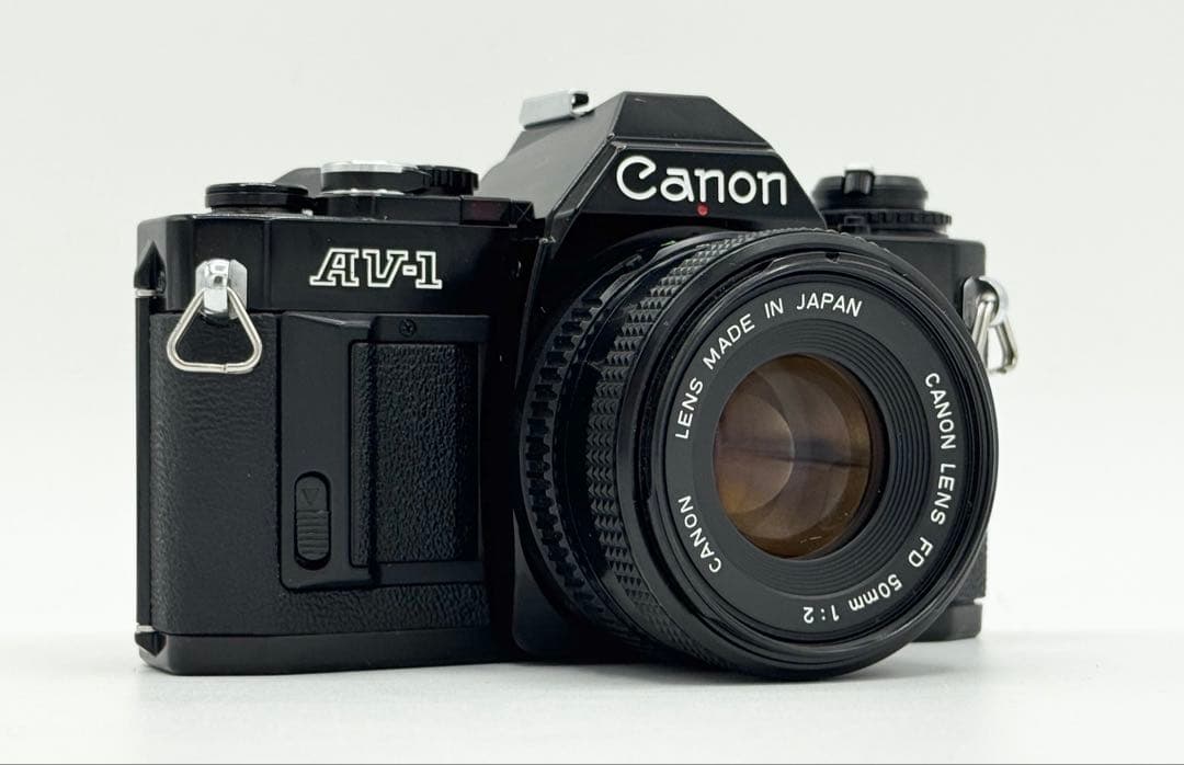 【完動品】CANON AV-1 ＋ FD 50mm F2