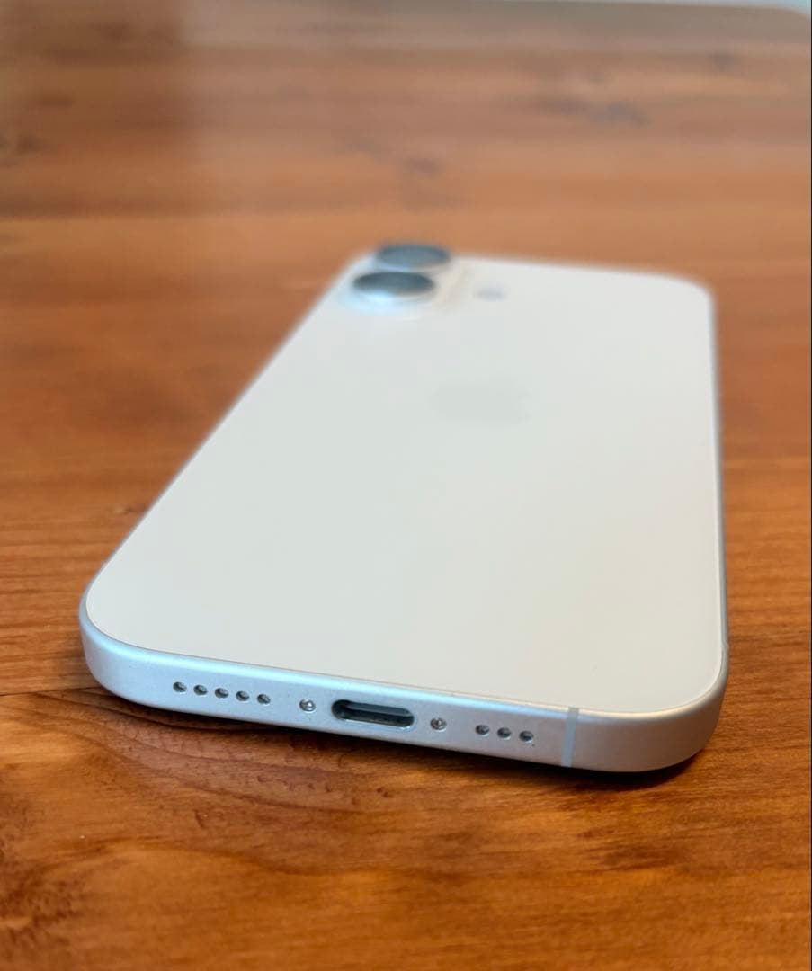 iPhone16 128GB SIMフリー ホワイト