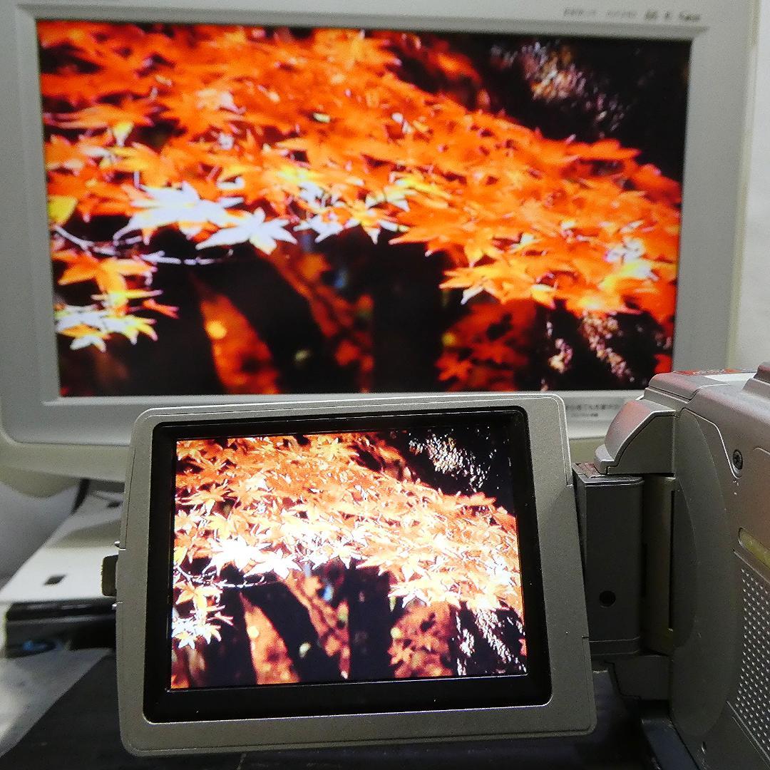 動作品ソニー DCR-TRV50 MiniDVビデオカメラ　DVDダビングに最適