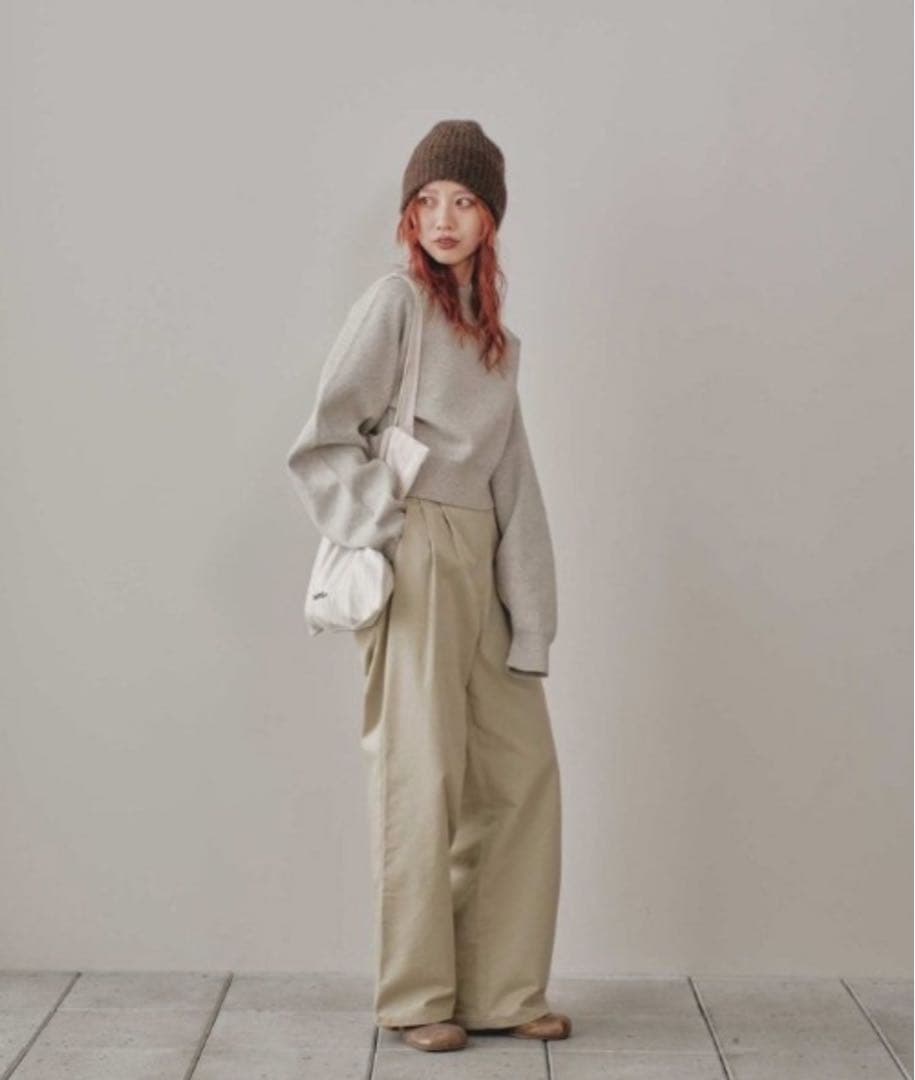 TODAYFUL ダブルタックチノパンツ 36