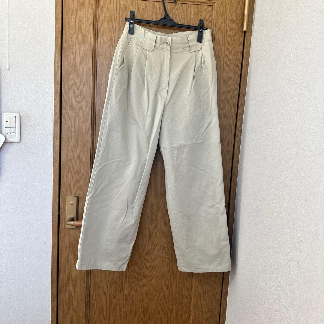 TODAYFUL ダブルタックチノパンツ 36