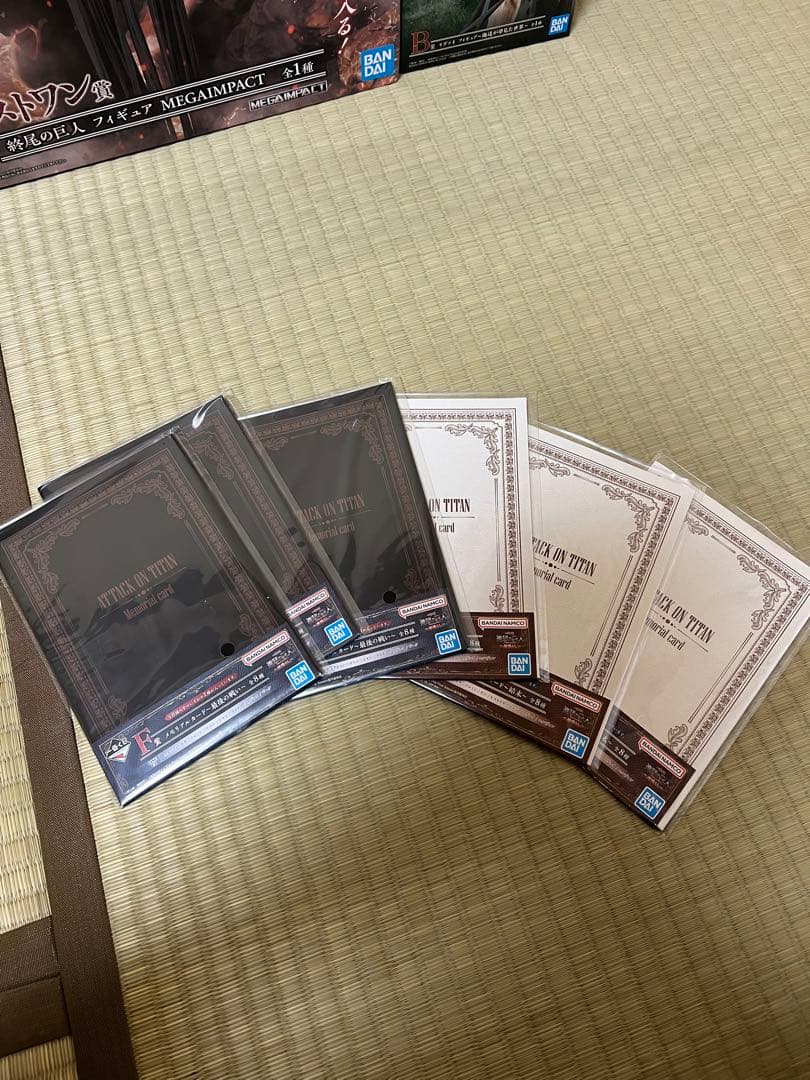 進撃の巨人　一番くじ　フィギュア　セット