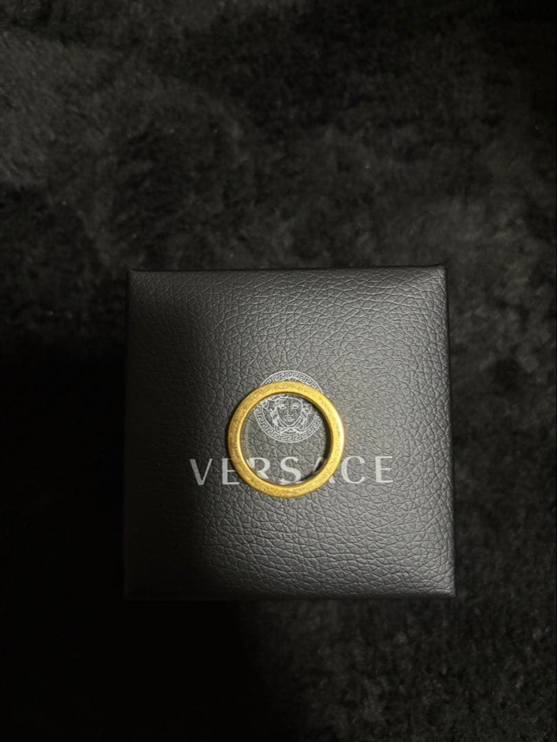VERSACE ゴールド ギリシャ模様 リング　箱無し