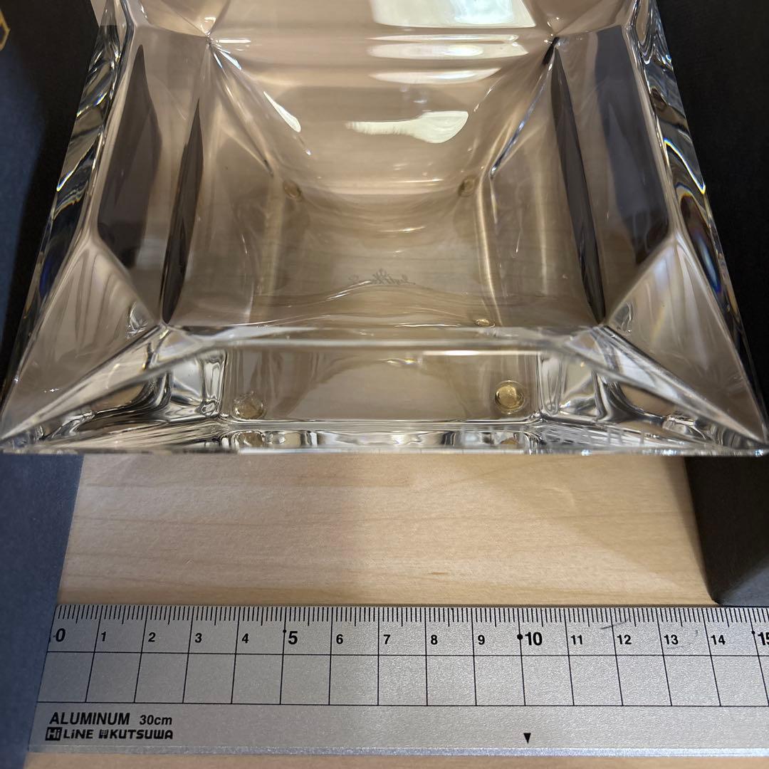 BVLGARI x Rosenthal クリスタルガラス灰皿 エキセントリカ