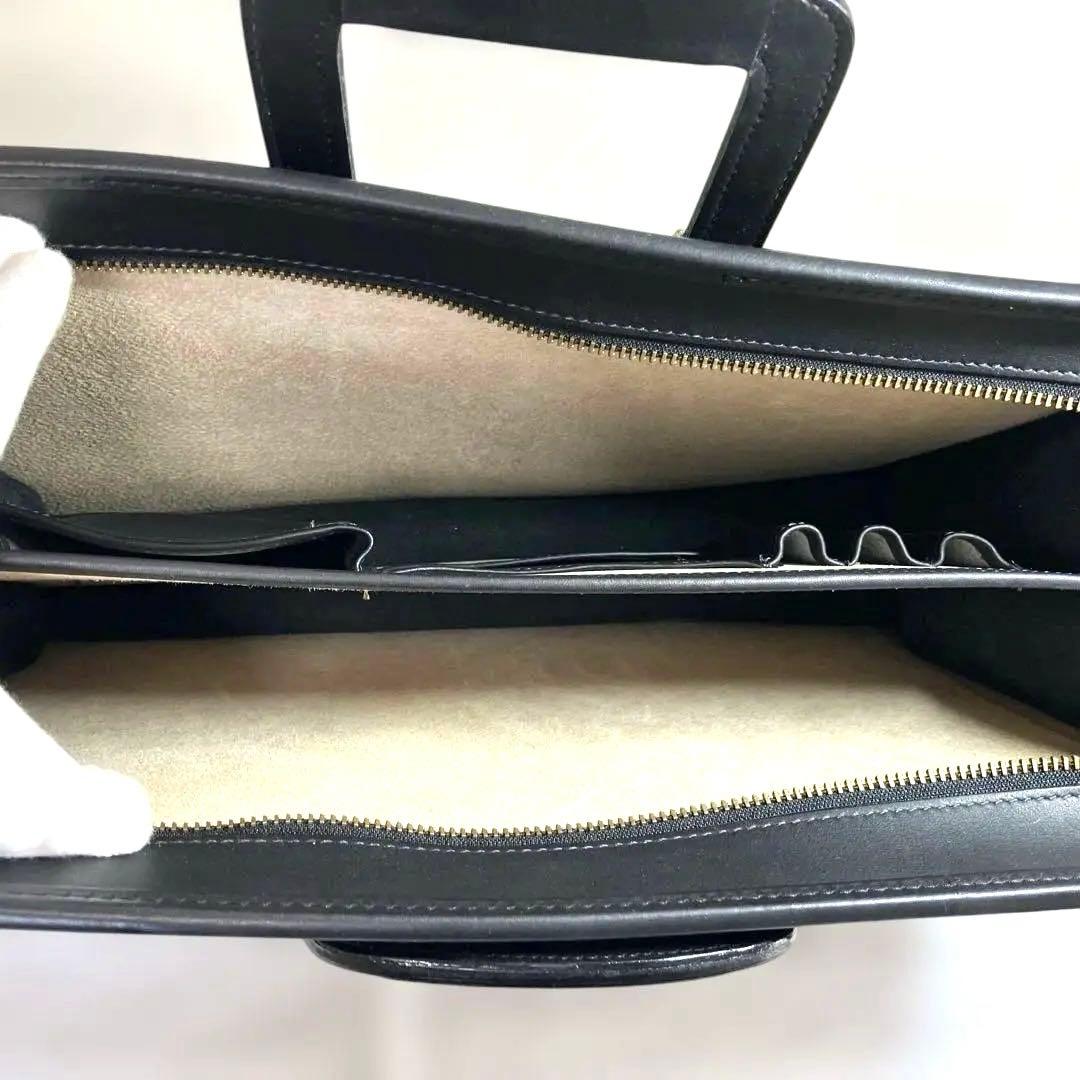 【だいすけさん専用】COACH ブラックレザー ビジネスバッグ A4対応