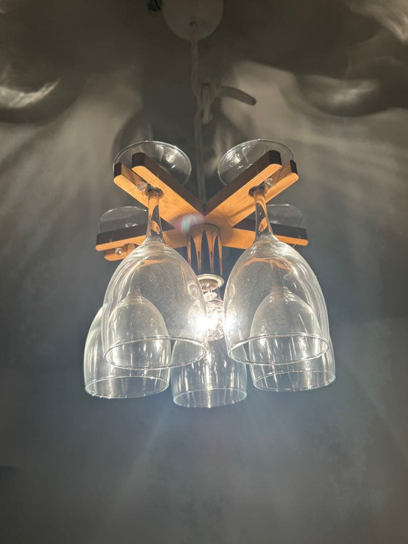 Flames GRASS SHANDELIER グラス シャンデリア 5灯