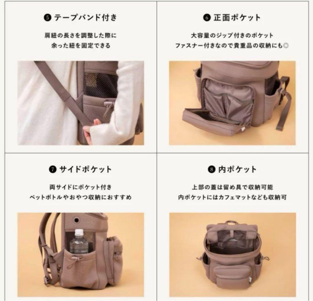 CITY DOG ネオプレーンバックパックキャリー M