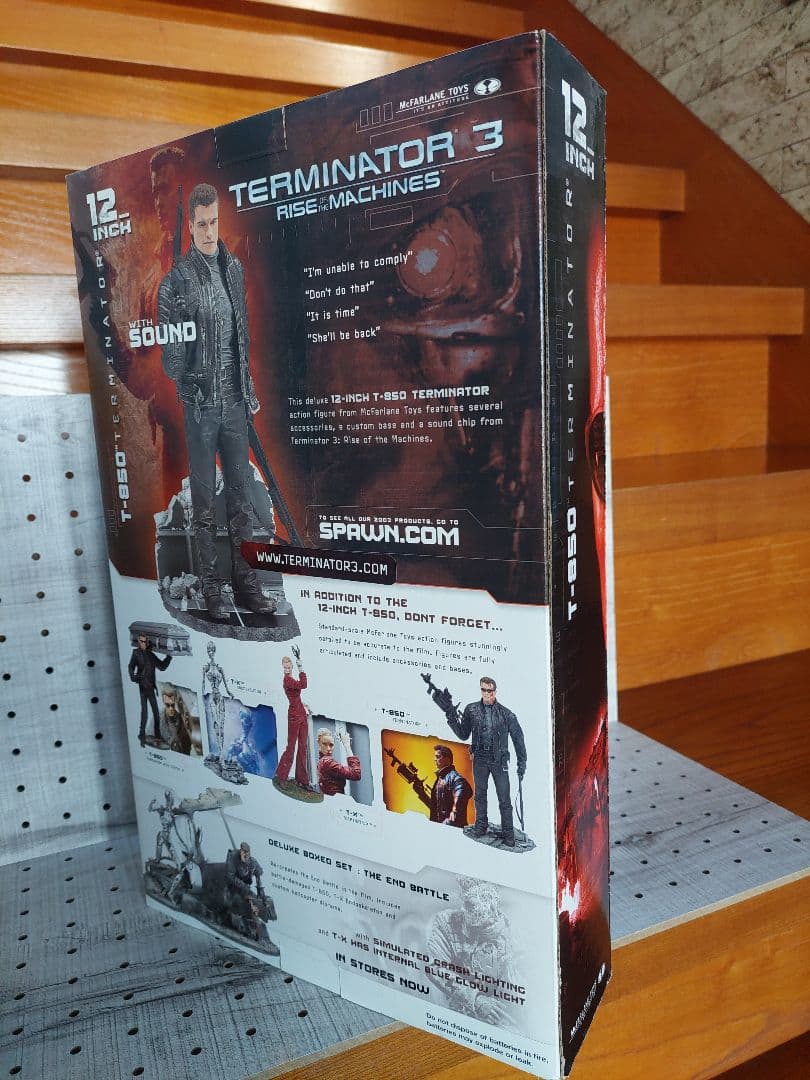 マクファーレントイズ　ターミネーター３　T-850 12inch　フィギュア