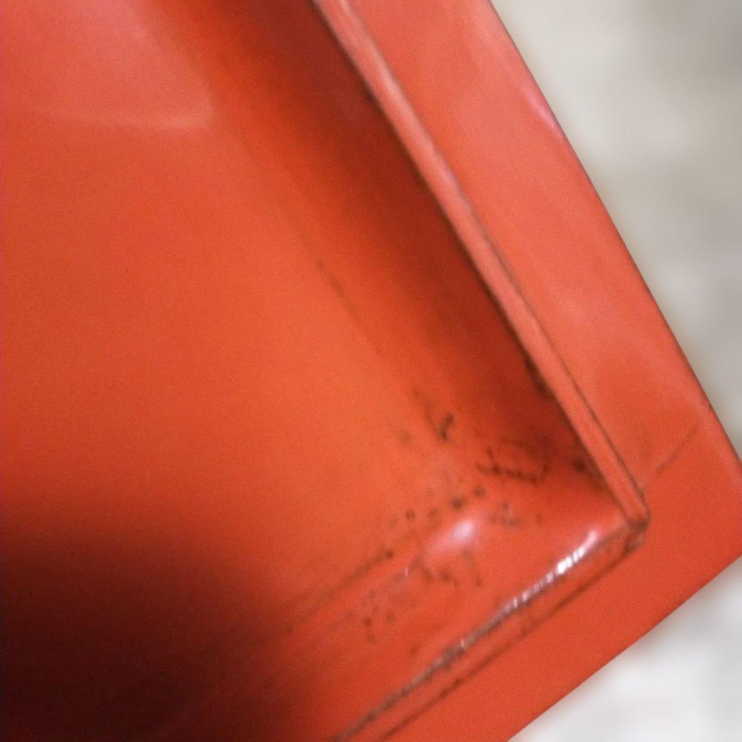 昭和　レトロ　津軽塗　重箱 金色と茶色の模様