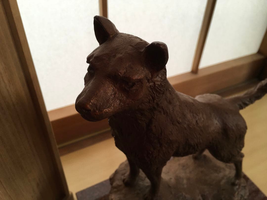 中村晋也 ブロンズ像⚫︎西郷どんのツン⚫︎箱付⚫︎置物