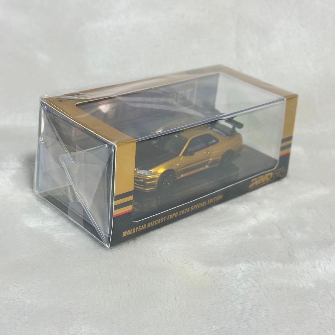 イノモデル1/64 GT-R R34 トップシークレット エンドレス セット