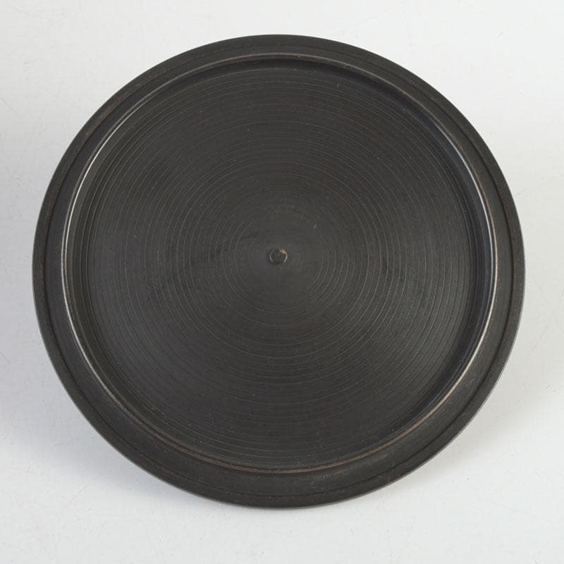 茶道具　人間国宝　釜師　高橋敬典作　菊桐文　政所釜　共箱　C　9452A