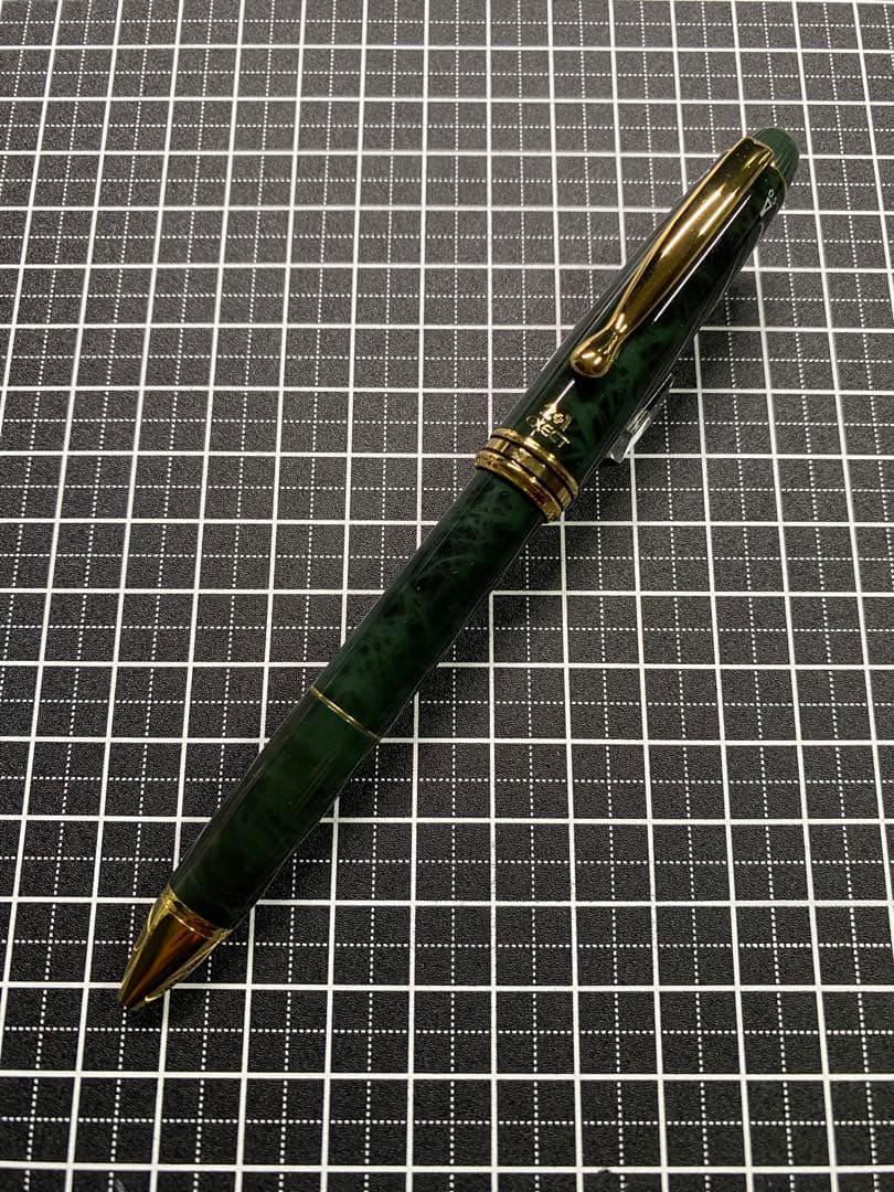 PILOT EXECT 2+1 Green-marble 多機能ペン