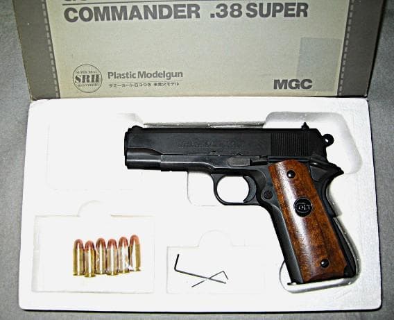 MGC【 コルト コンバットコマンダー .38SUPER 】SRHモデル