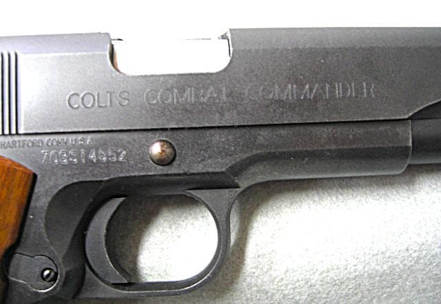 MGC【 コルト コンバットコマンダー .38SUPER 】SRHモデル