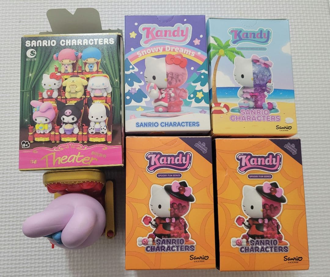 サンリオ　フィギュア 未開封 4個まとめて