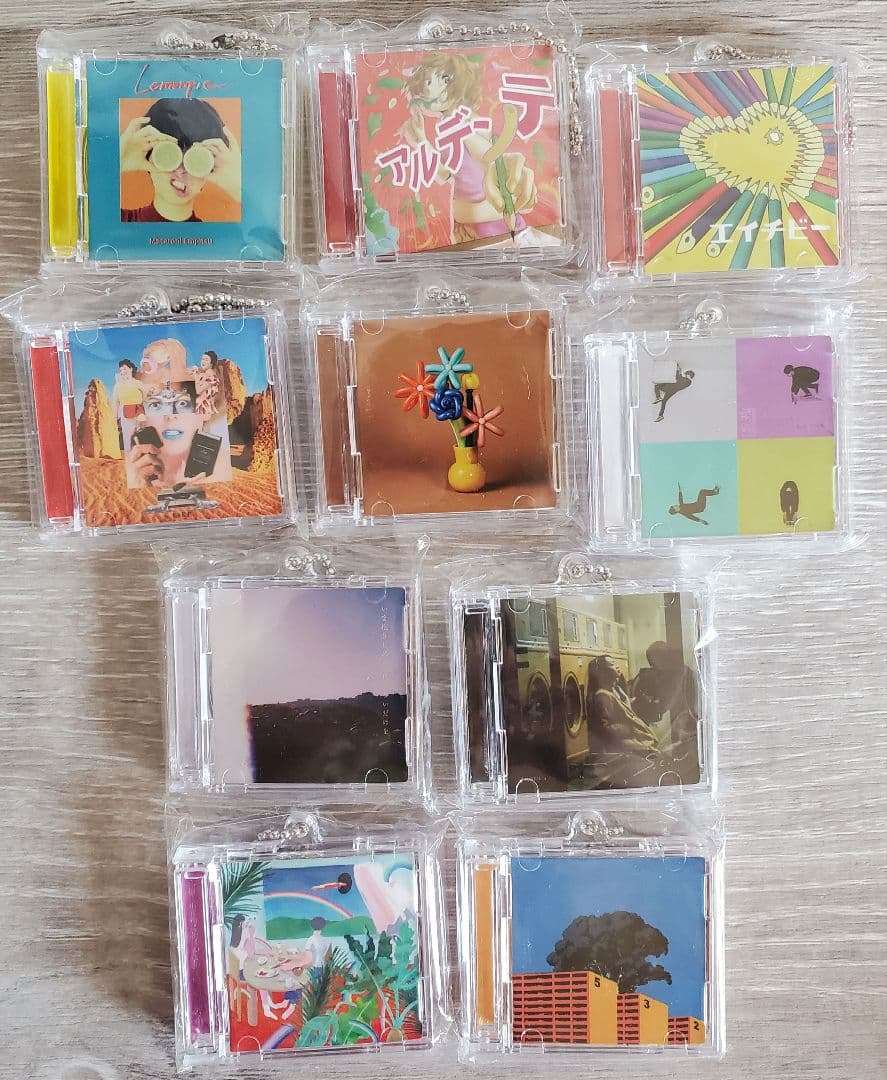 【会場限定ガチャ　10種セット】マカロニえんぴつ　横浜スタジアム　キーホルダー