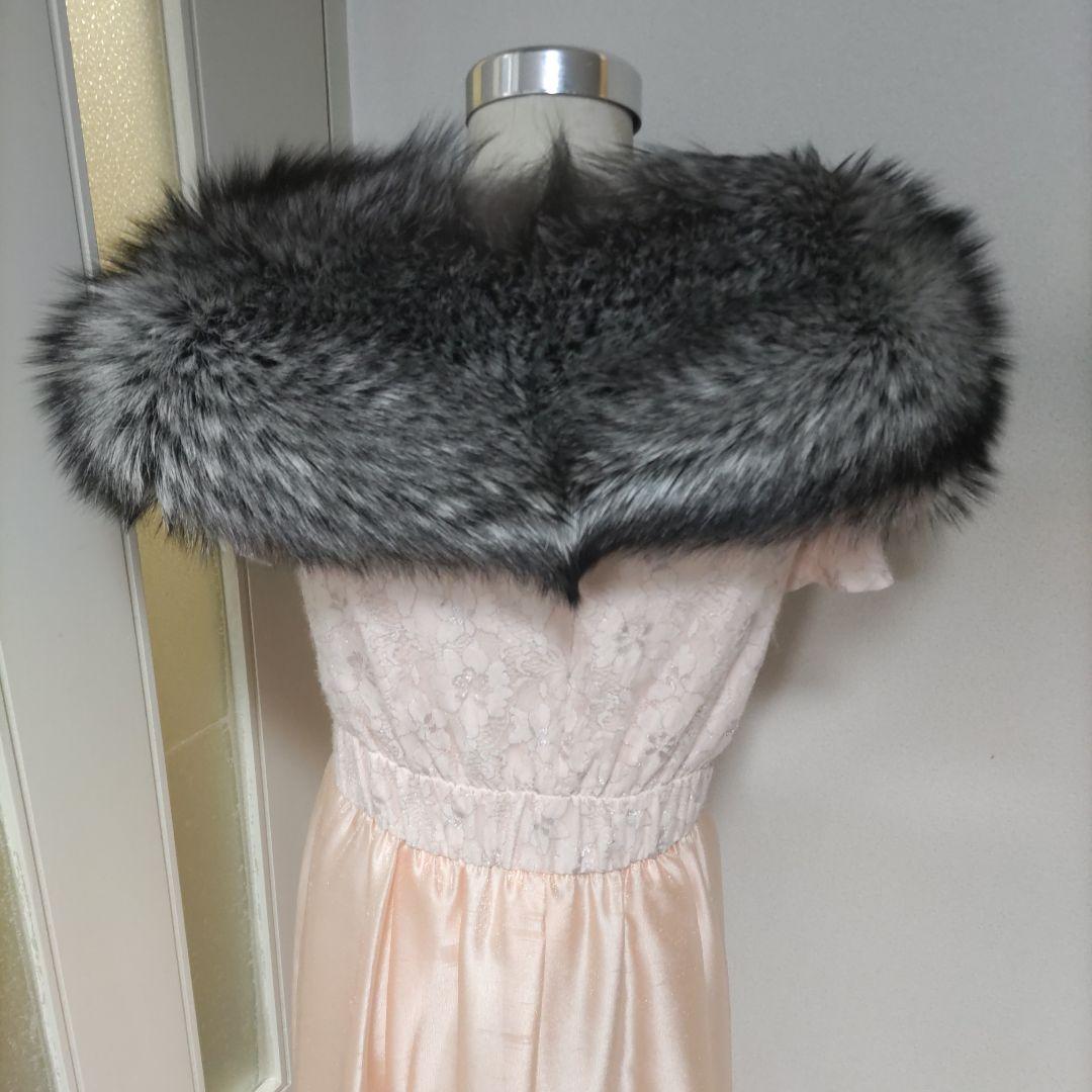 サガフォックス　SAGA FOX　新品タグつき　シルバーFOX　成人式ショール