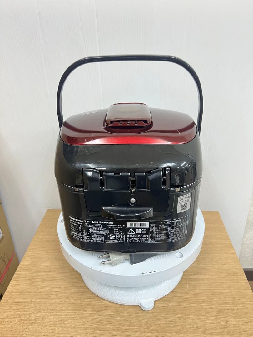 Panasonic スチームIH炊飯器 SR-SY106J 2018年製