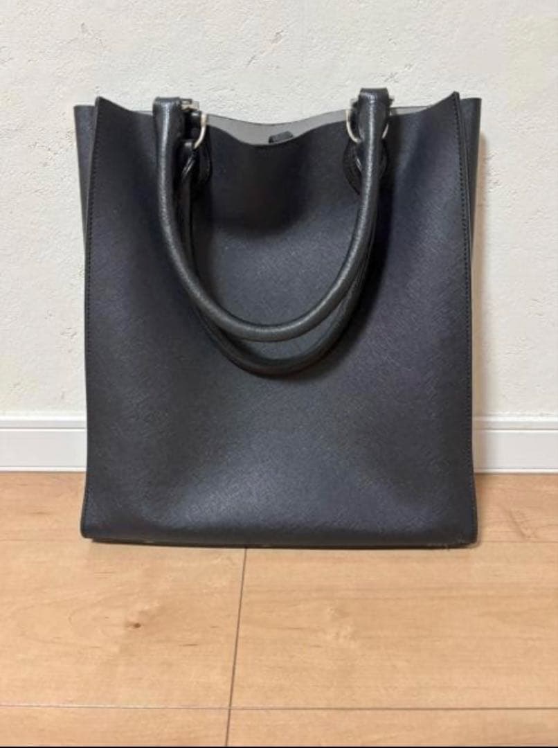 【美品】GALLERIANT ブラック トートバッグ ビジネス　GLS-3831