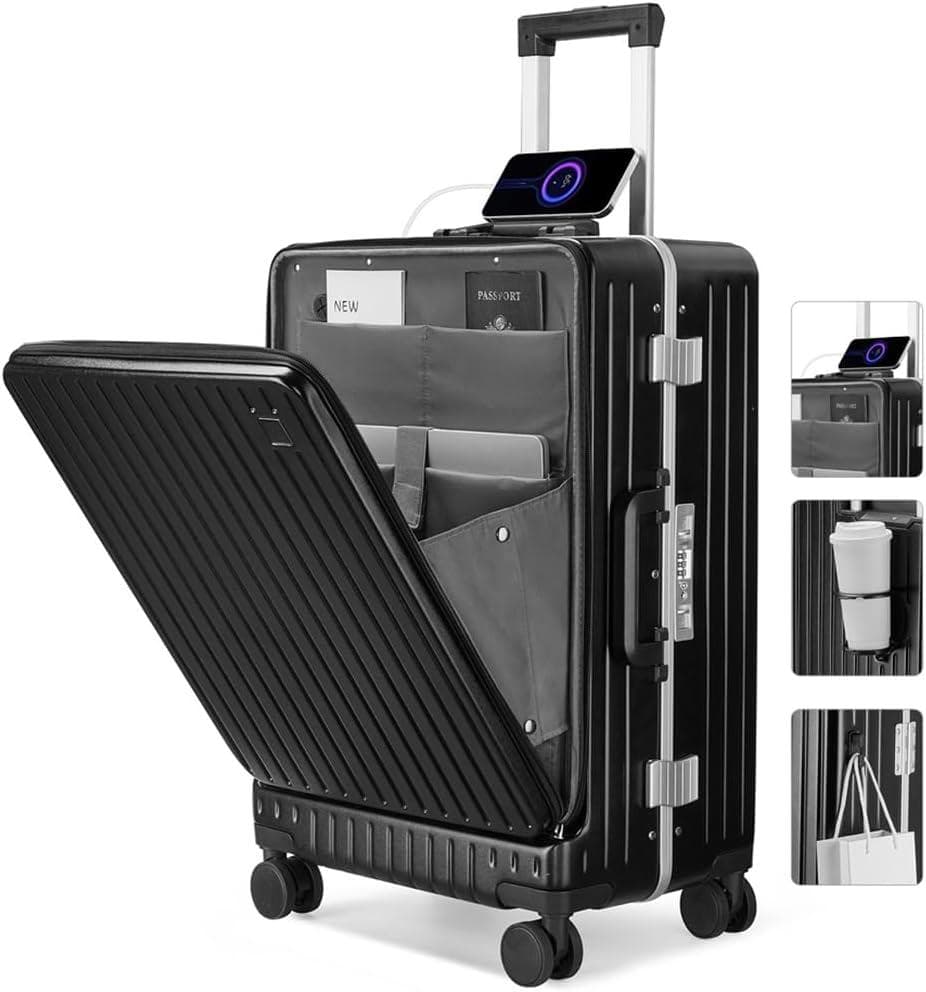 新品・未使用☘️Snooll キャリーケース USB TSA 40 スーツケース