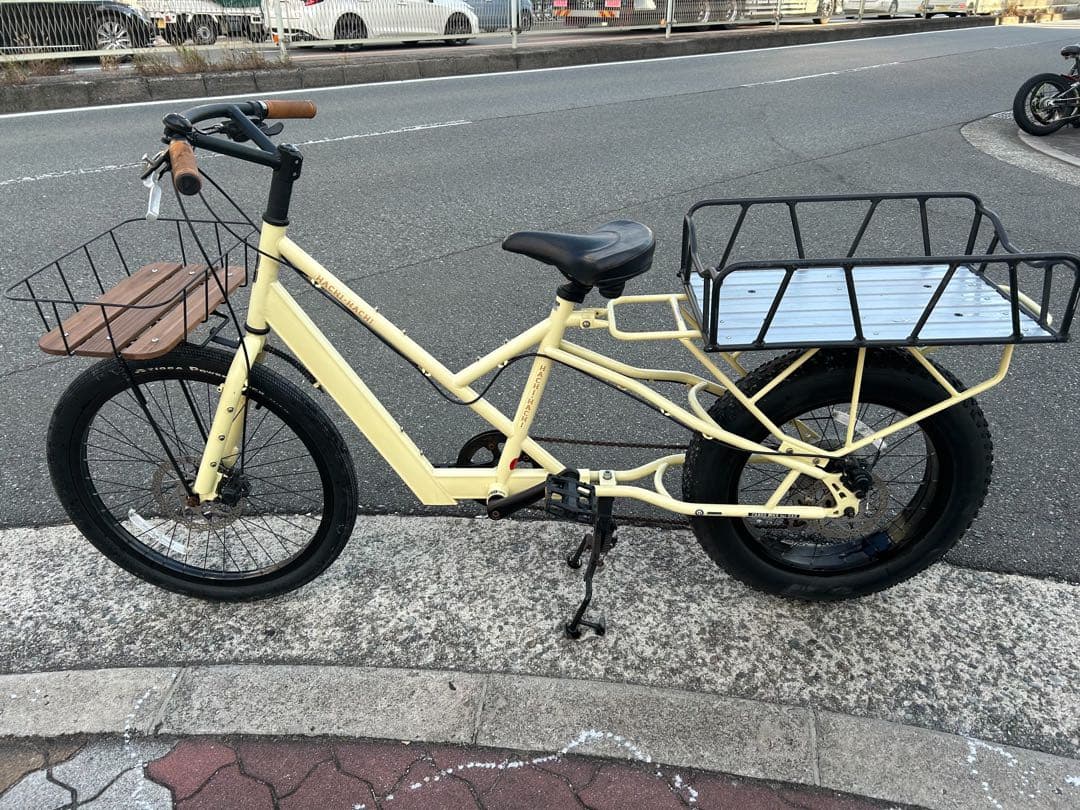 HACHI HACHI 外装8段変速 フレームクロモリ 前後ディスクブレーキ