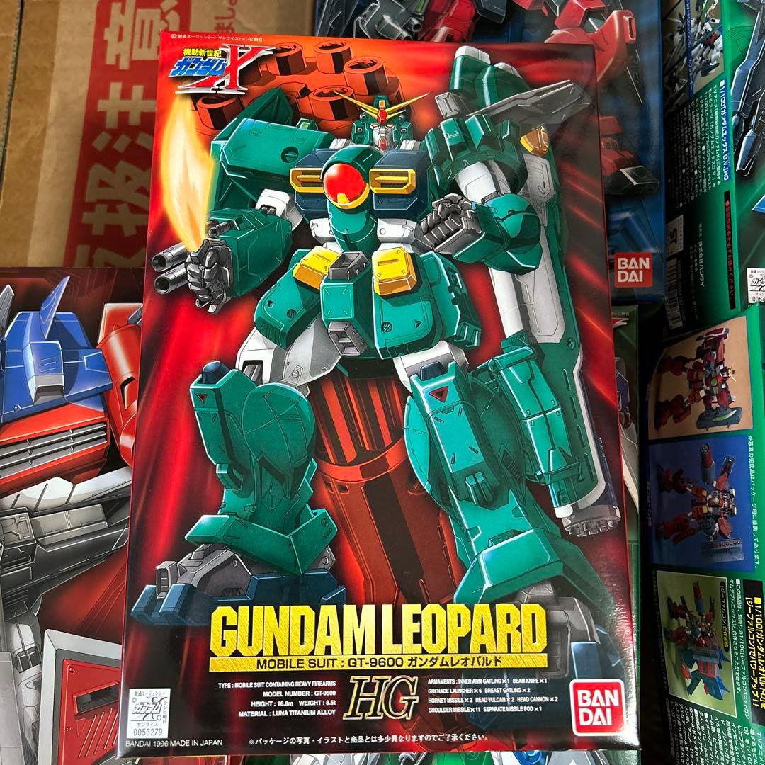 機動新世紀ガンダムX HG 1/100 9体セット